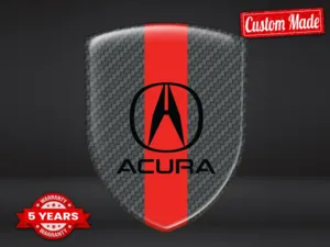 Honda Acura Pegatinas Silicona Auto Profesional Diseño Personalizable
